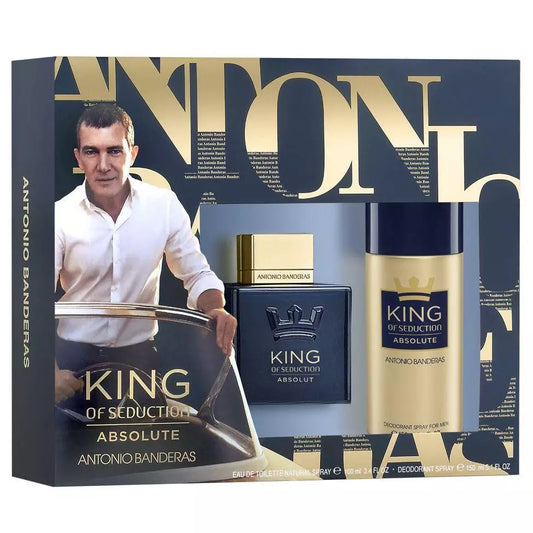 Antonio Banderas King Of Seduction Absolute Men Edp Set - 961SCENTS