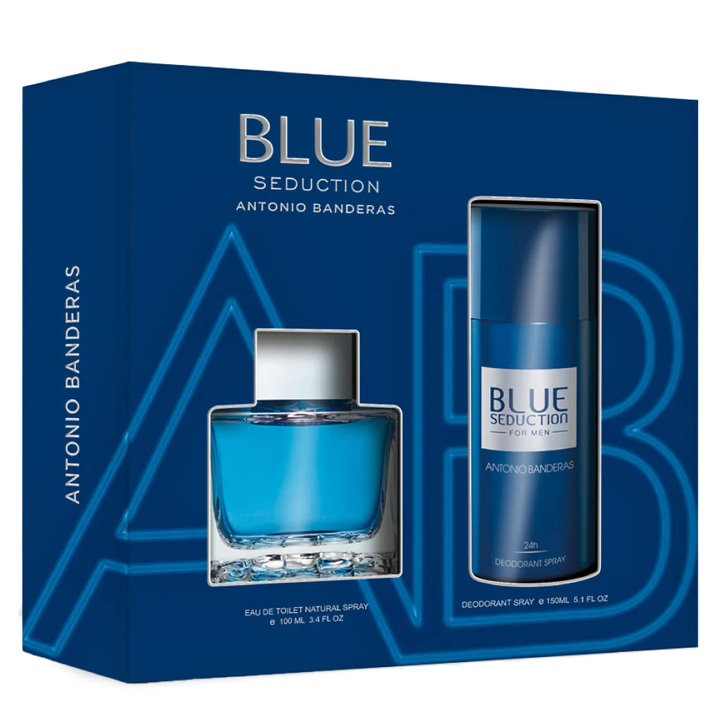Antonio Banderas Blue Seduction 100ml Set - Main Image