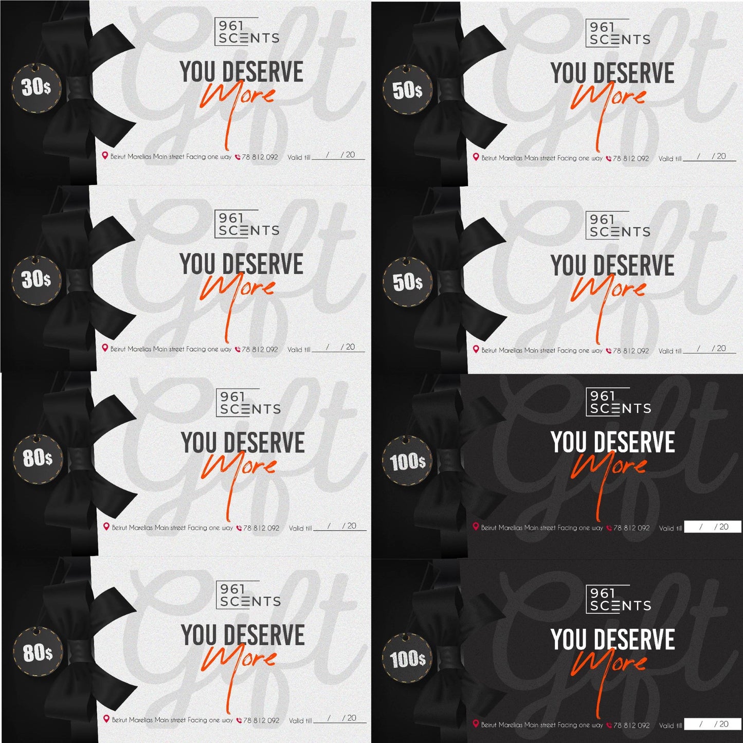 Gift Voucher - 961SCENTS