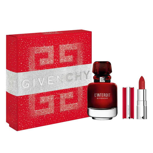 Givenchy L'interdit Rouge Edp Women Set - 961SCENTS