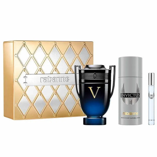 Paco Rabanne Invictus Victory Elixir Parfum Men Set 961scents