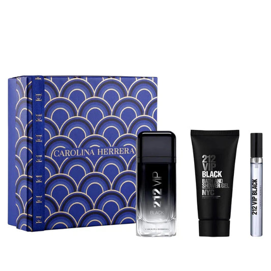 Carolina Herrera 212 VIP Edp Men Black Set - 961SCENTS