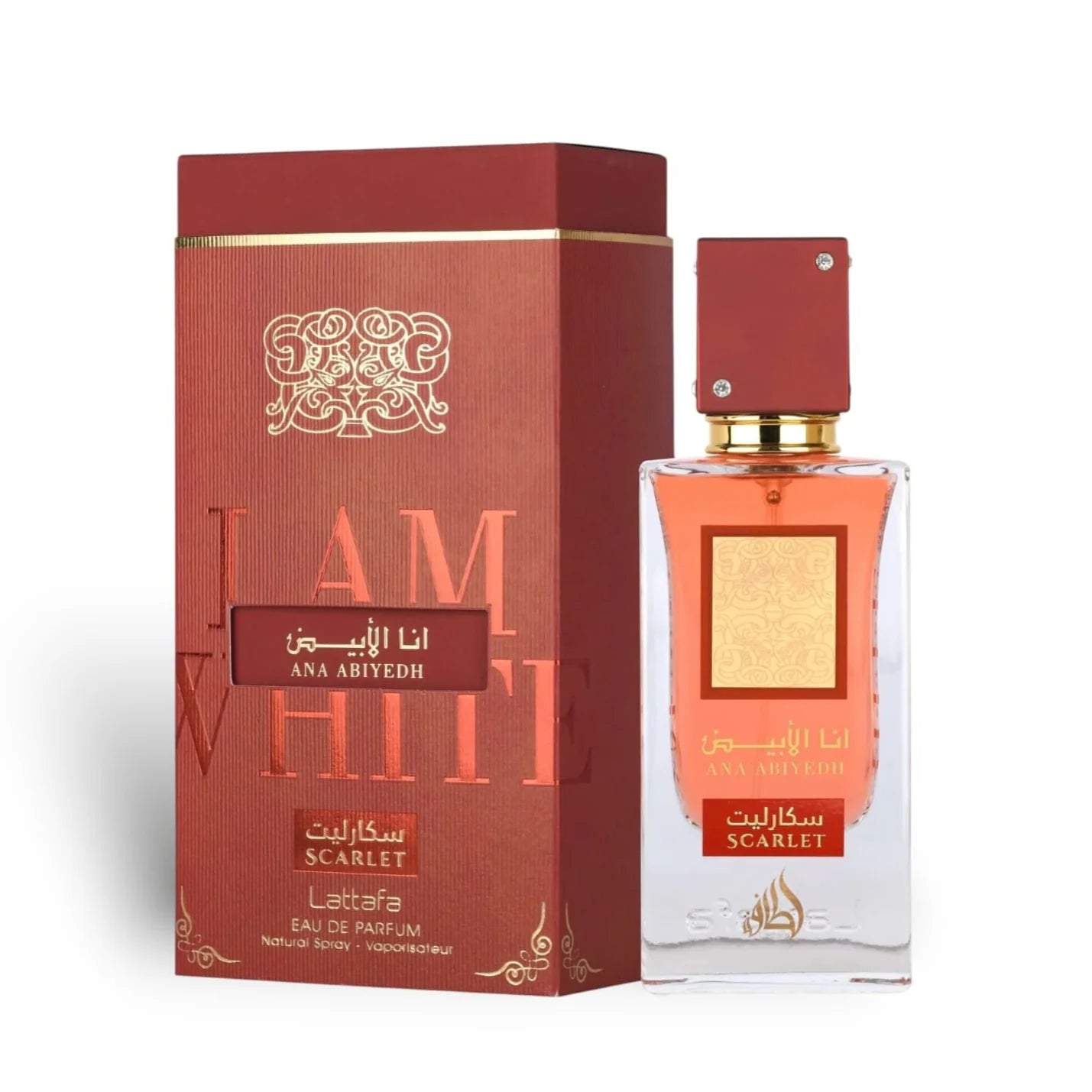 Lattafa Ana El Abiyedh Scarlet Edp Women  961scents